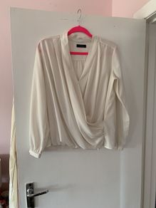 Cream blouse