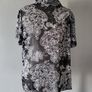 Dunnes black & white blouse, Size 20 Image 3