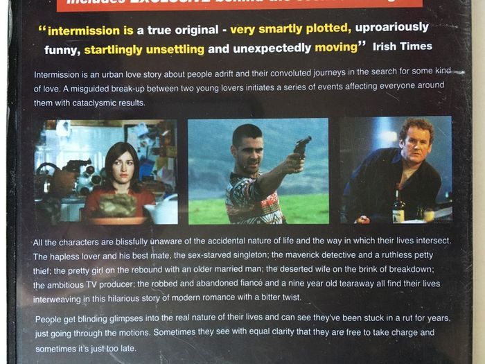 Intermission [2003] Cillian Murphy, Colin Farrell, Colm Meaney & Kelly McDonald [Movie DVD] Irish Film