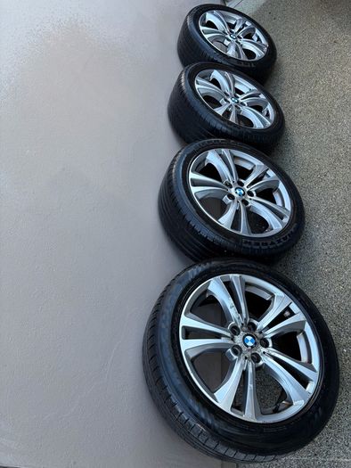 18" Genuine BMW Style 569 Alloy Wheels & Tires Set (5x112)