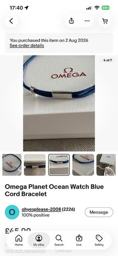 Omega Watches Sailing Bracelet