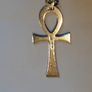silver large cross with stamp Image 6
