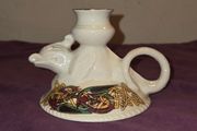 Cre Irish Porcelain Candlestick Holder
