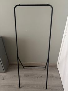 JYSK TORNBY Clothes Rail / Garment Rack Black