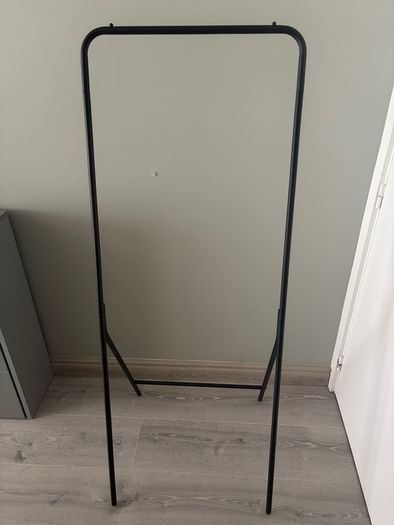 JYSK TORNBY Clothes Rail / Garment Rack Black