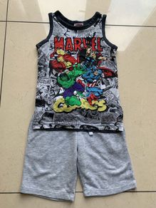 Marvel Next Top and Shorts