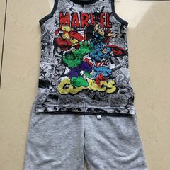 Marvel Next Top and Shorts