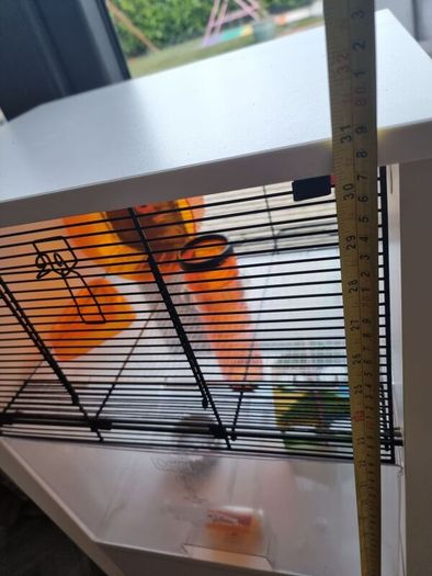 Bedside locker hamster cage