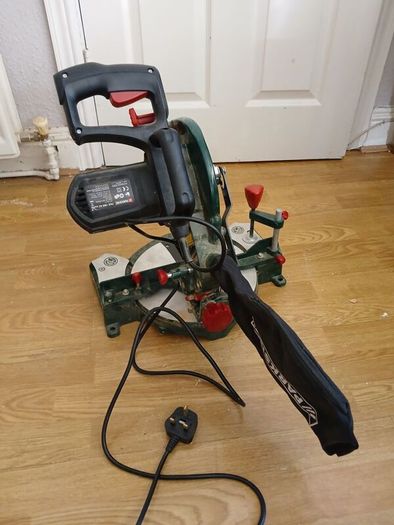 Parkside cross cut mitre saw.