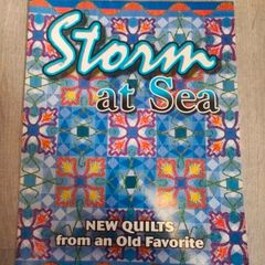 RARE Storm at Sea Quilt Pattern Book