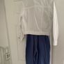 Girls jumpsuit & denim jacket Image 7