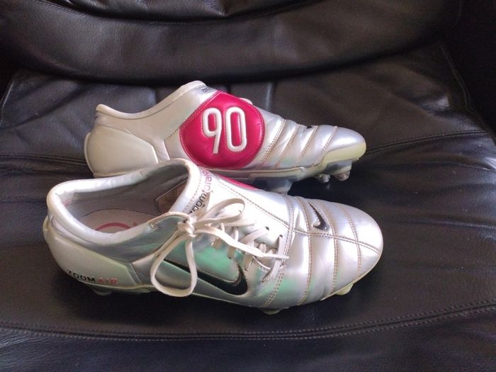Super Rare Nike total 90 Air Zoom Football Soccer Boots Made In Italy