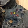 Girls Blue Denim Jacket Image 3
