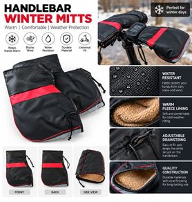 Wintere handlebar mitts