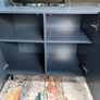 Laura James Large Three Door Sideboard - Geometric Blue Image 2