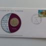 Philippines 1979 Coin Stamp cover BUNC Image 3