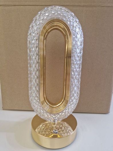 Crystal Table Lamp Rechargeable