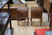 Pair of French Oak Bedside Cabinets