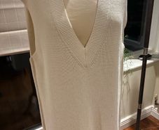 COS Cream Sleeveless Jumper - Brand New with Price Tag - Size M