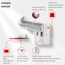 Child Safety Cupboard Locks, Child Safety Locks, Cupboard Locks for Children with Super Strong Adhesive, Innovative Design of Hidden Spring, No Drilling or Magnet or Tools Needed, 10 Pack Image 2
