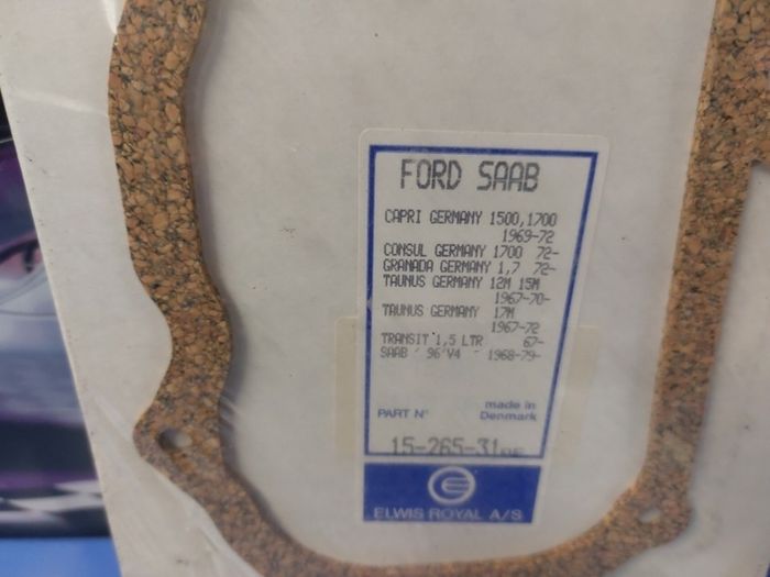 Ford/Saab v6 rocker gasket
