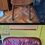 6 kitchen chairs and 3 seater couch Image 2