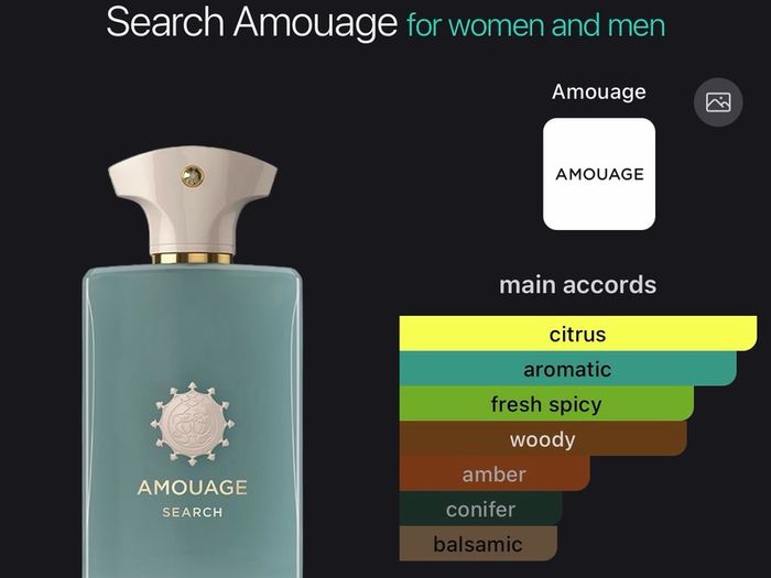Amouage Search 100ml