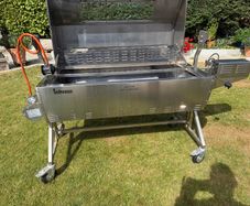 Rotisserie pig Spit