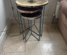beautiful nest of tables x 3 tables