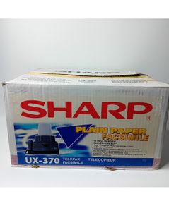 Sharp Ux-370 Telefax Fax Phone Machine - V.rare - New In Box - Free Delivery