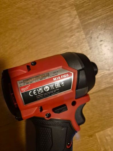 Milwaukee M18FID3 Fuel Gen 4 Impact Driver + Battery Only