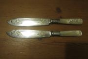 Vintage fish knives EPNS