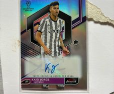 FOR SALE  Kaio Jorge Topps Finest Certified Autograph