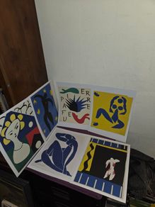 Collection of 6 Henri Matisse Prints