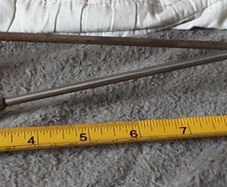 two vintage collectable candle snuffer'