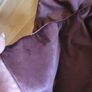 Soft Velour Chocolate Brown Cushion Covers x4 Image 3
