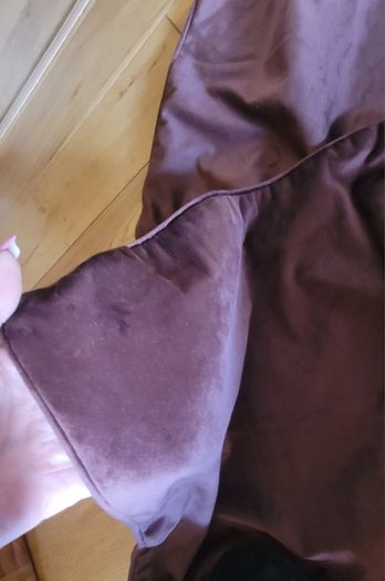 Soft Velour Chocolate Brown Cushion Covers x4