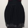 Black Embellished Skirt, New With Tags, Image 3