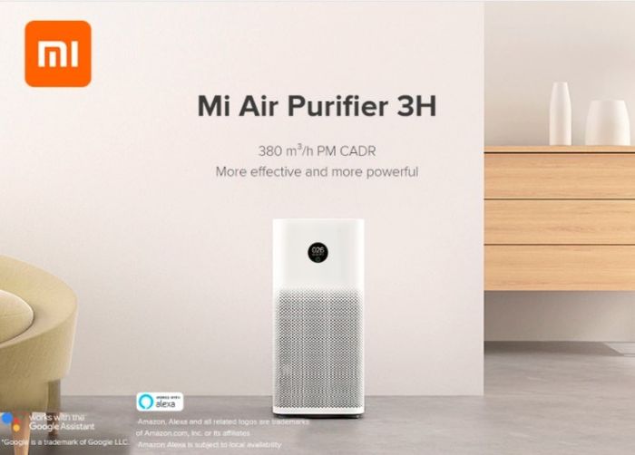 Xiaomi Smart Air Purifier Alexa & Google Assistant