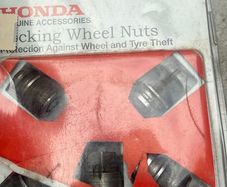 locking wheel nuts Honda