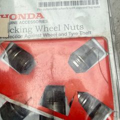 locking wheel nuts Honda
