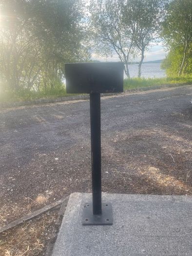 Fabricated Outboard Engine Stand