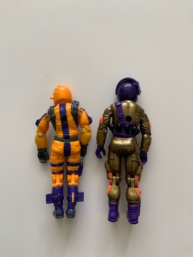 Vintage GI Joe / Action Force Figures - Cobra H.E.A.T. Viper & T.A.R.G.A.T. (1989/1993)