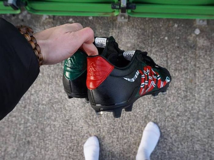 Hand painted Football Boots