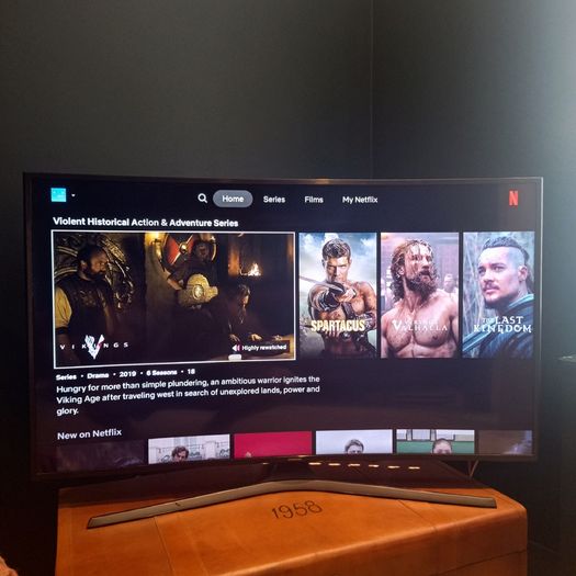 Samsung 49" Curved 4K TV