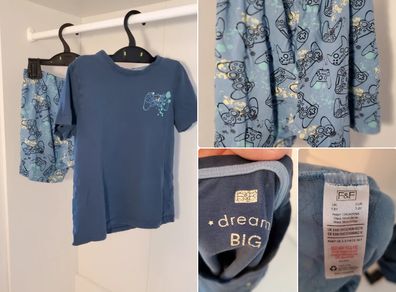 Cool gaming pyjama set for ages 7 to 8 years 128cm.