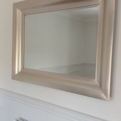 Gold framed mirror
