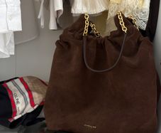Demellier Miami suede bag