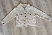 Beige jacket, size 10
