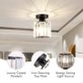 Brand New Golden Crystal Ceiling Light, Image 6
